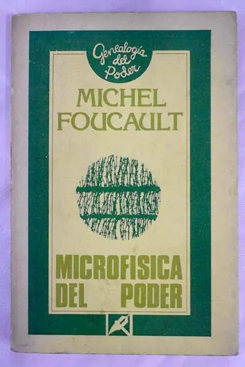 Cover of Microfisica del Poder