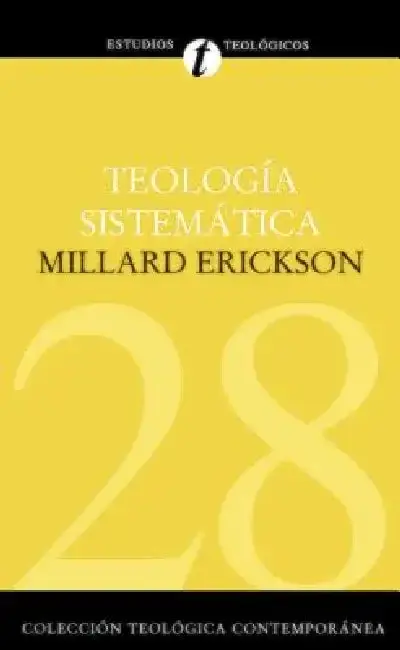 Cover of Teología Sistemática de Erickson