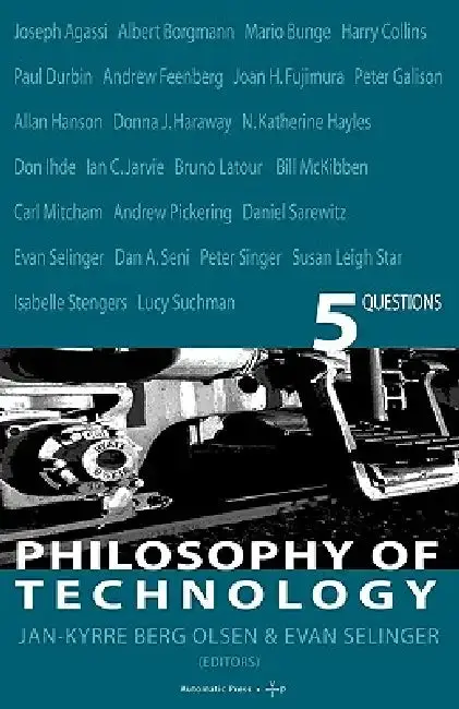 Cover of Philosophy of Technology