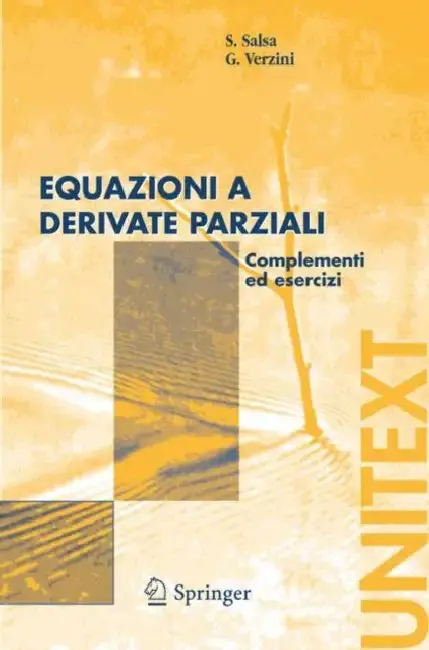 Cover of Equazioni a Derivate Parziali