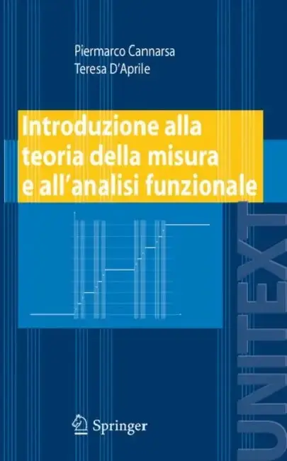 Cover of Introduzione Alla Teoria Della Misura E All'analisi Funzionale