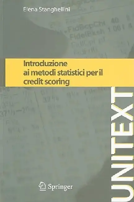 Cover of Introduzione Ai Metodi Statistici Per Il Credit Scoring