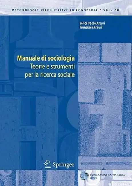 Cover of Manuale Di Sociologia