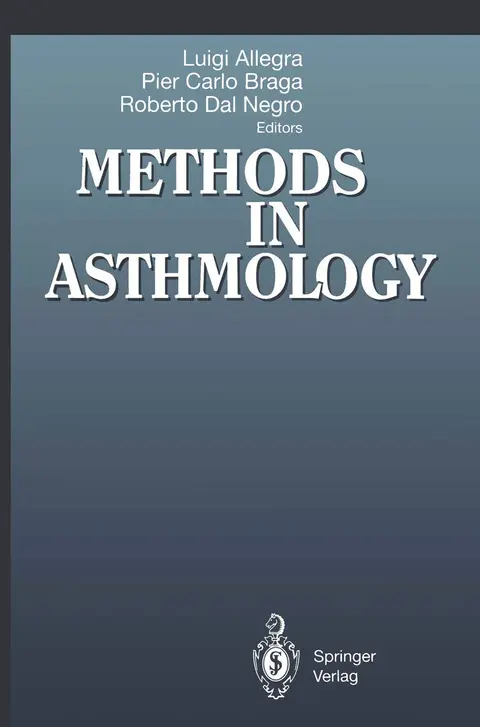 Cover of Methods in Asthmology