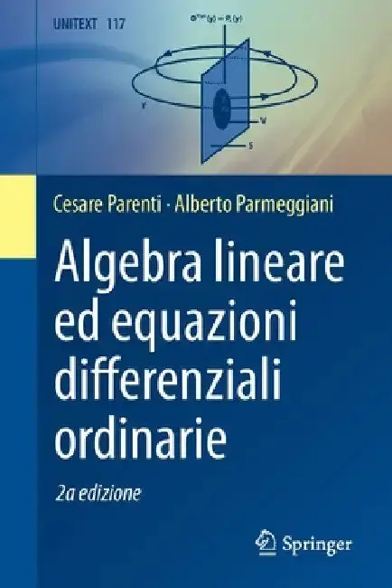 Cover of Algebra Lineare Ed Equazioni Differenziali Ordinarie