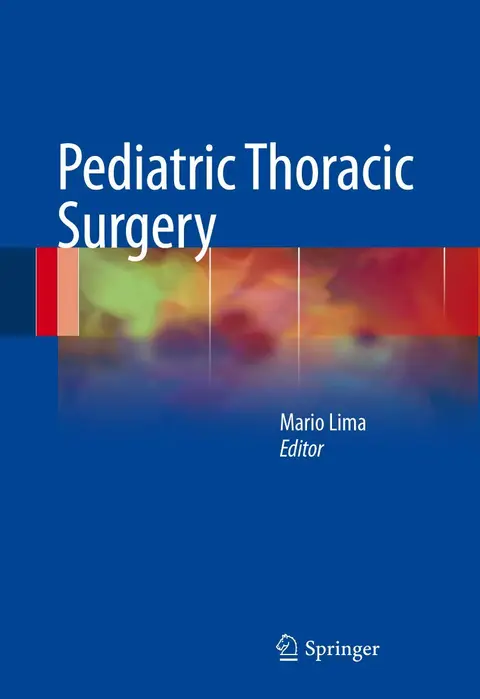 Cover of Pediatric Thoracic Surgery
