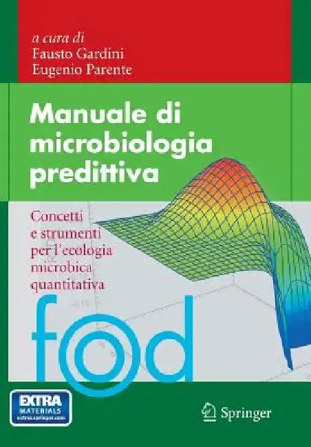 Cover of Manuale Di Microbiologia Predittiva