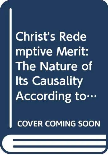 Cover of Christ's Redemptive Merit