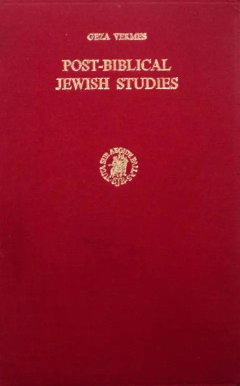 Cover of Post Biblical Jewish Studies