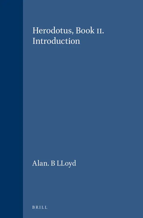 Cover of Herodotus Book II