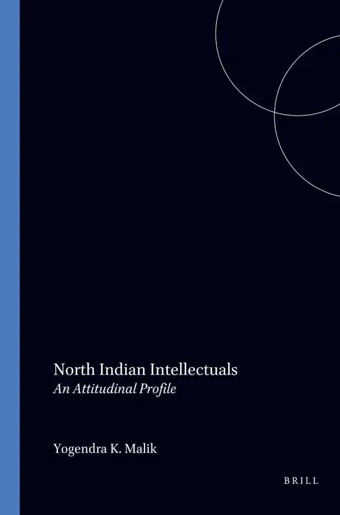 Cover of North Indian Intellectuals