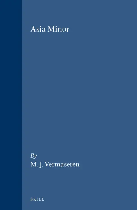 Cover of Asia Minor