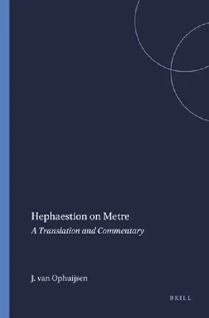 Cover of Hephaestion on Metre
