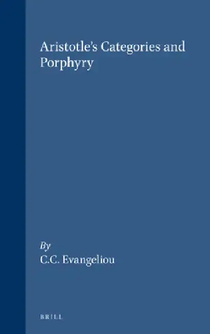 Cover of Aristotle's Categories and Porphyry
