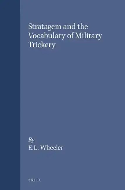 Cover of Stratagem and the Vocabulary of Military Trickery