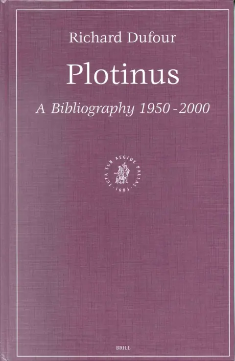 Cover of Plotinus