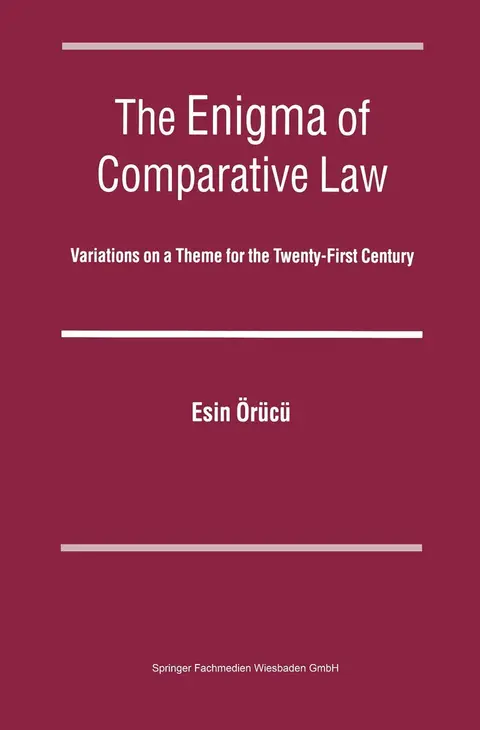 Cover of The Enigma of Comparative Law