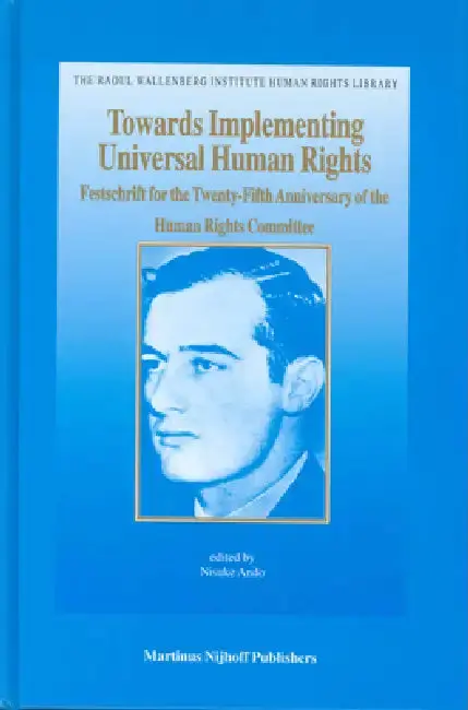Cover of Towards Implementing Universal Human Rights