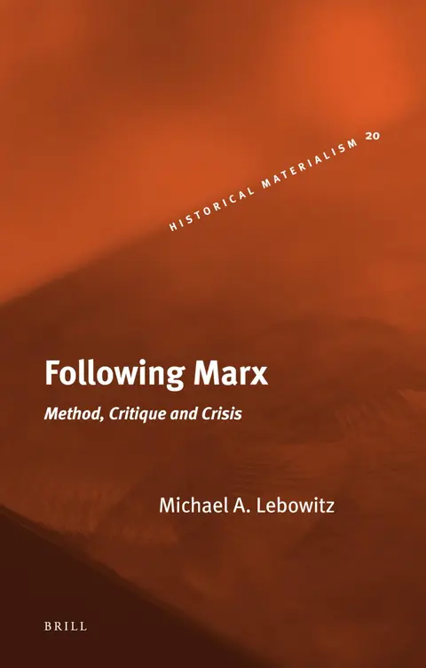 Cover of Following Marx