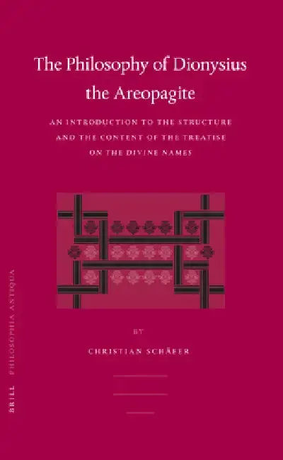 Cover of Philosophy of Dionysius the Areopagite