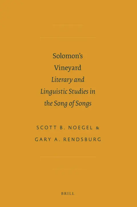 Cover of Solomon's Vineyard