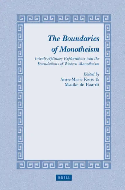 Cover of The Boundaries of Monotheism