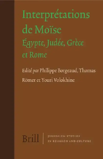 Cover of Interprétations de Moïse
