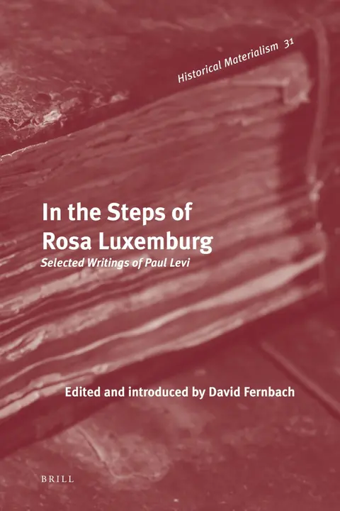 Cover of In the Stepsof Rosa Luxemburg