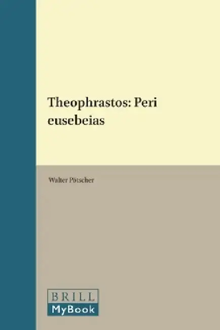 Cover of Theophrastos