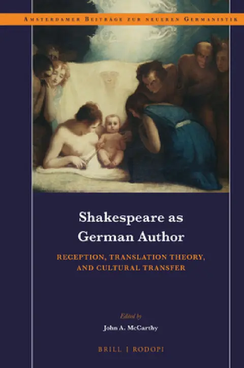 Cover of Shakespeare as German Author