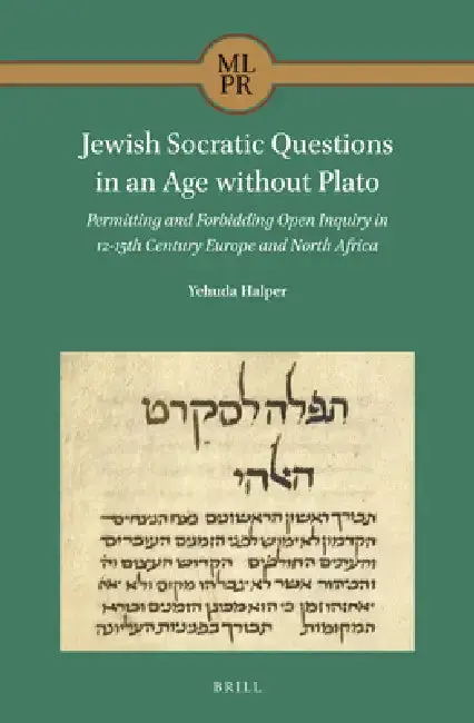 Cover of Jewish Socratic Questions in an Age Without Plato