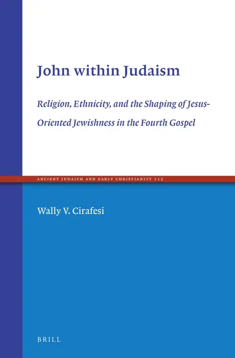 Cover of John Within Judaism
