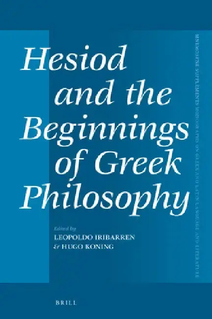 Cover of Hesiod and the Beginnings of Greek Philosophy