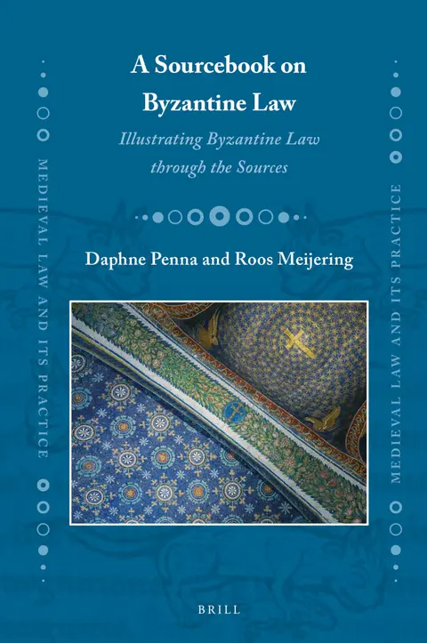Cover of A Sourcebook on Byzantine Law