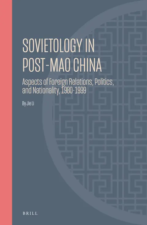 Cover of Sovietology in Post-mao China