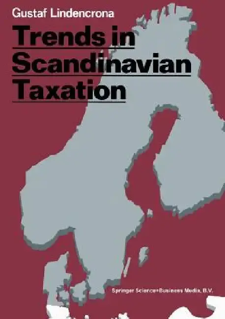 Cover of Trends in Scandinavian Taxation