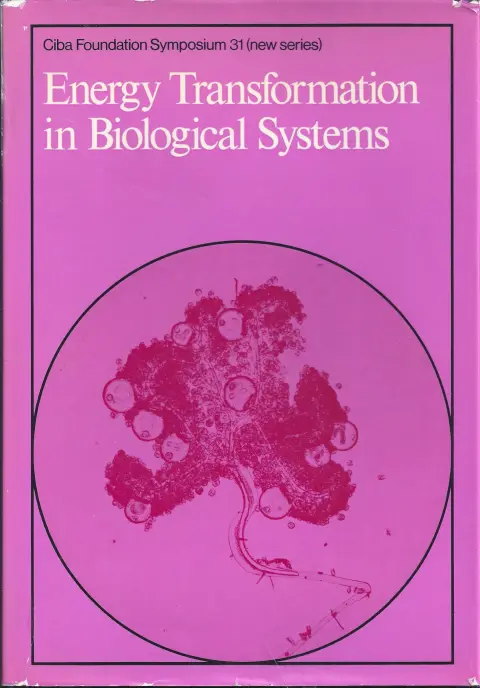 Cover of Energy Transformation in Biological Systems