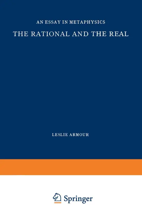 Cover of The Rational and the Real
