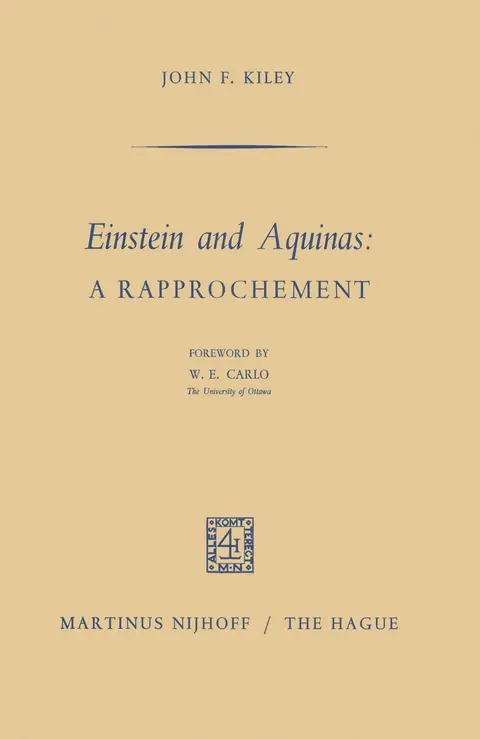 Cover of Einstein and Aquinas