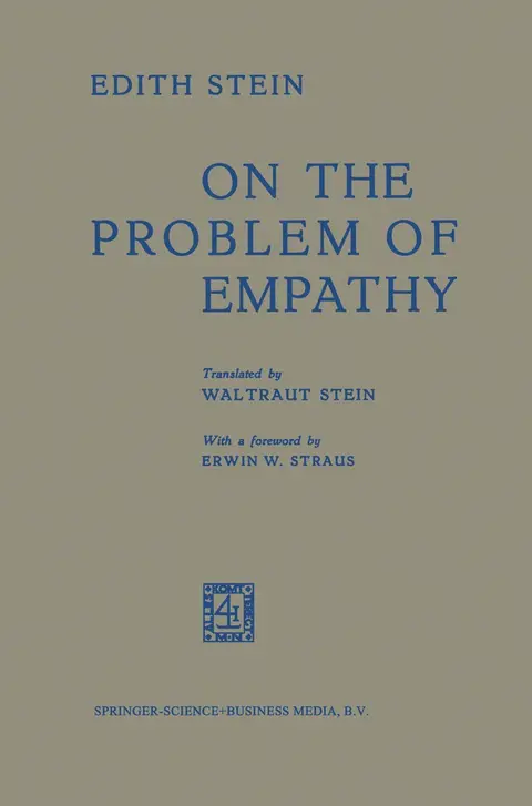 Cover of On the Problem of Empathy
