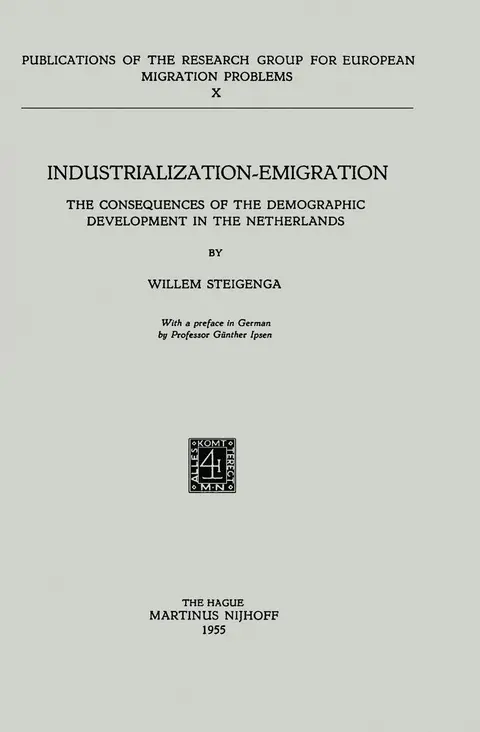 Cover of Industrialization Emigration
