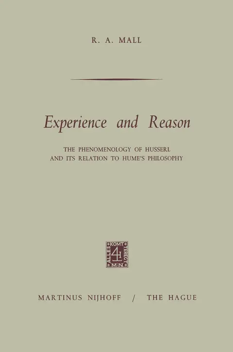 Cover of Experience and Reason
