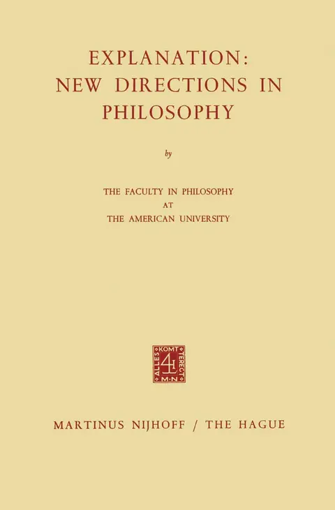 Cover of Explanation