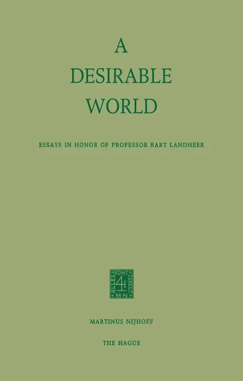 Cover of A Desirable World