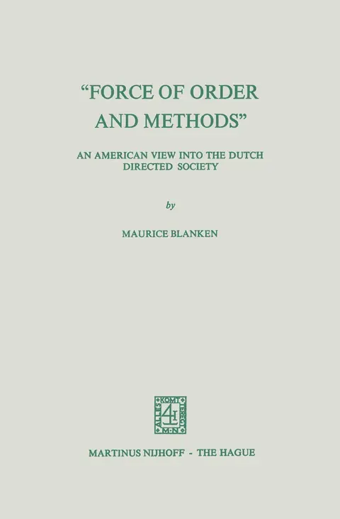 Cover of Force of Order and Methods