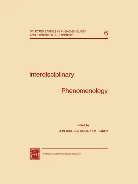 Cover of Interdisciplinary Phenomenology