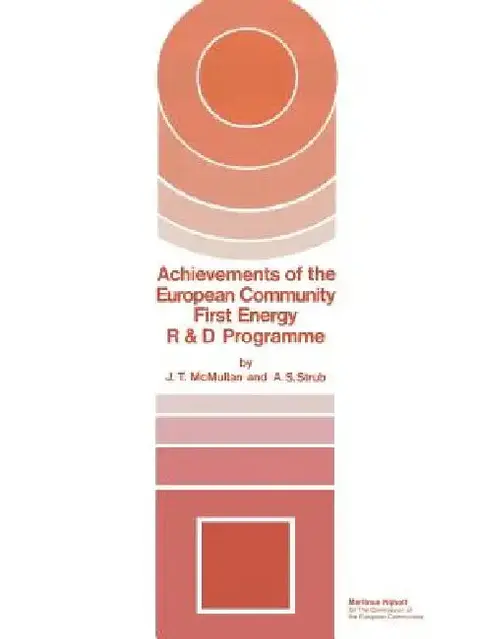 Cover of Achievements of the European Community First Energy R & D Programme