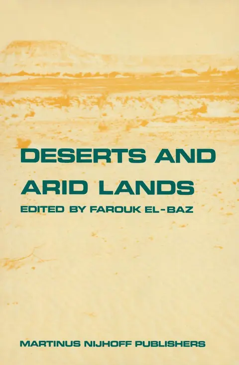 Cover of Deserts and arid lands