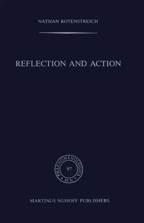 Cover of Reflection and Action