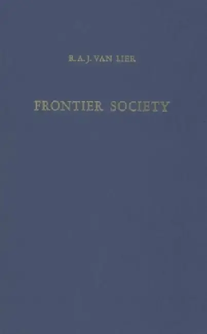 Cover of Frontier Society
